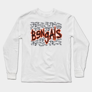 Gotham Bengals Joker Mashup! Long Sleeve T-Shirt